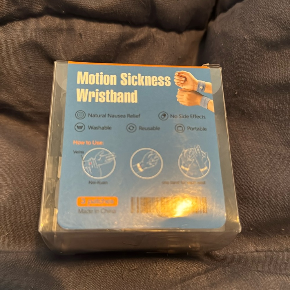 3 Motion Sickness Wristbands